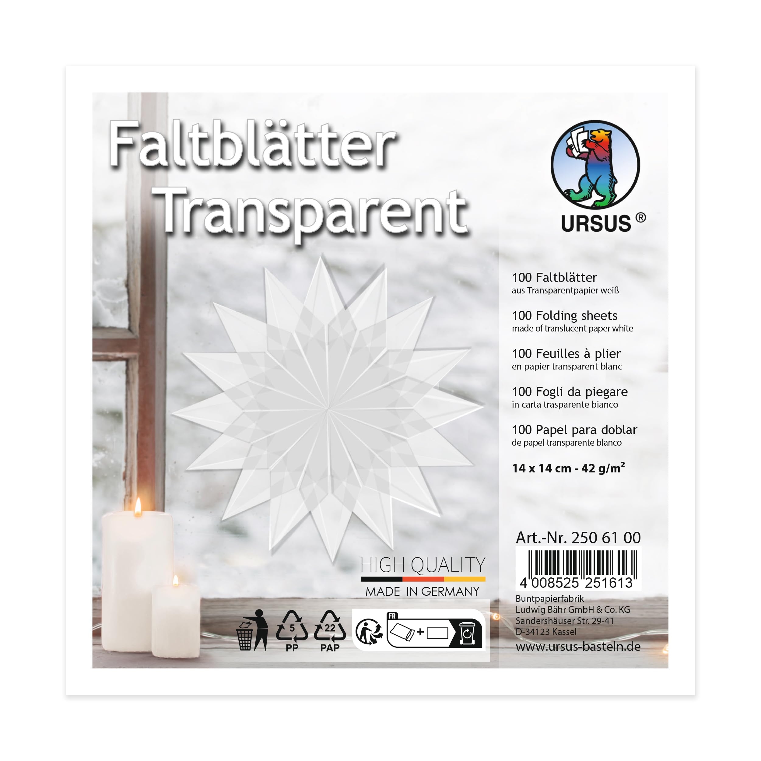 Folia Transparentpapier